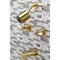 Kingston Brass Tub and Shower Faucet, Brushed Brass, Wall Mount KBX8147DPL - alternate 5